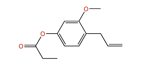 4-Allyl-3-methoxyphenyl propionate